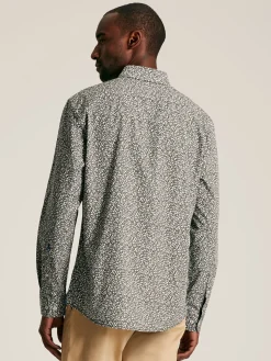 Invitation Green Floral Cotton Shirt<Joules Sale