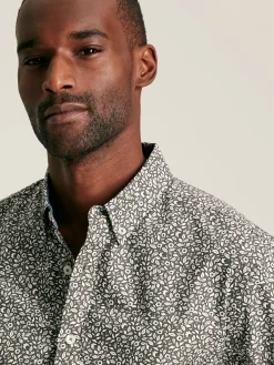 Invitation Green Floral Cotton Shirt<Joules Sale