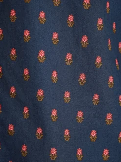Invitation Navy Ditsy Cotton Shirt<Joules Best