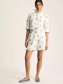 Iris Embroidered Blouse<Joules Online