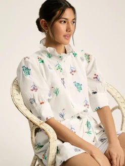 Iris Embroidered Blouse<Joules Online