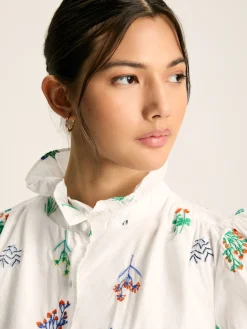 Iris Embroidered Blouse<Joules Online