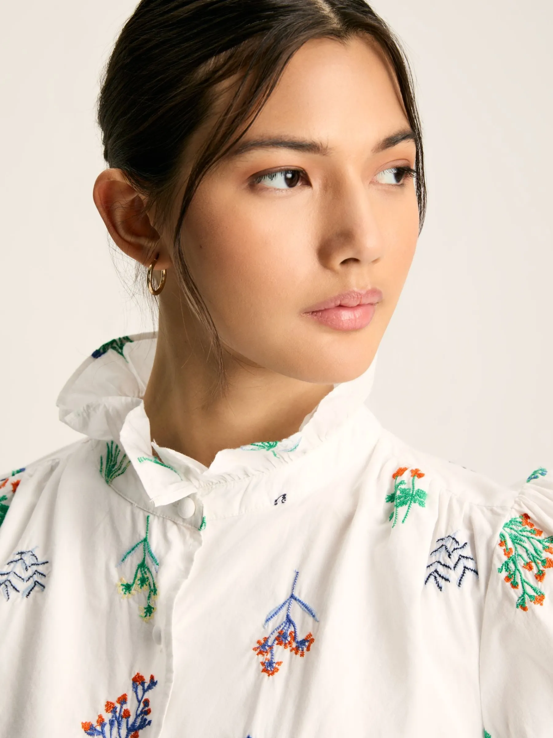 Iris Embroidered Blouse<Joules Online