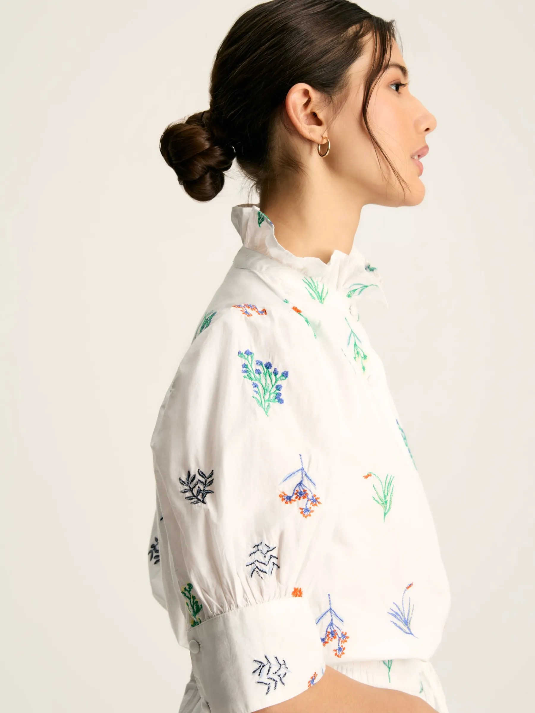 Iris Embroidered Blouse<Joules Online