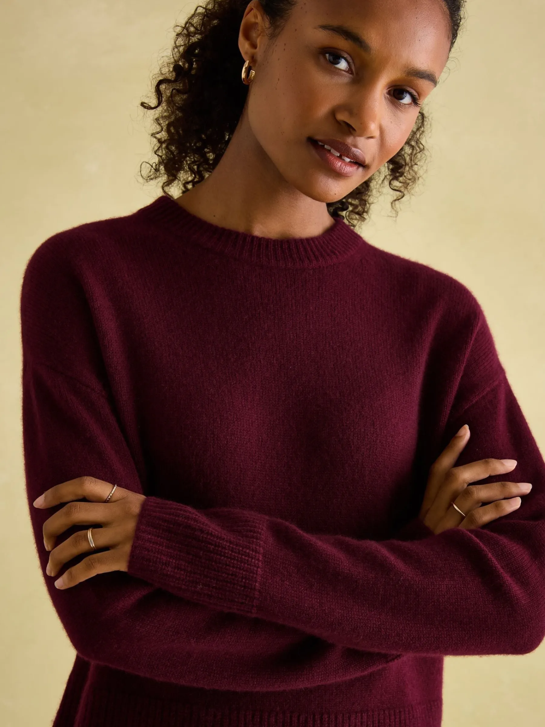 Ivy 100% Cashmere Jumper<Joules Clearance