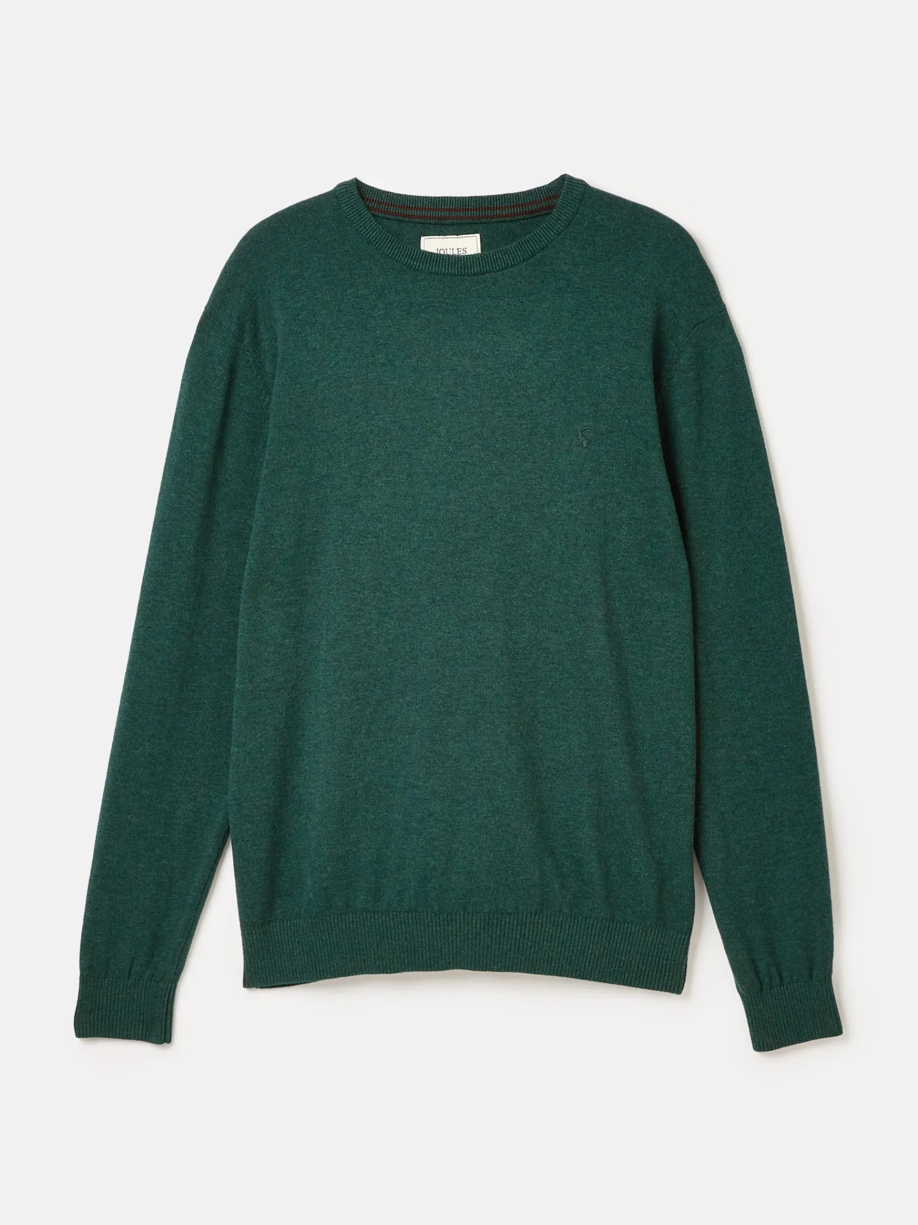 Jarvis Dark Green Crew Neck Knitted Jumper<Joules New