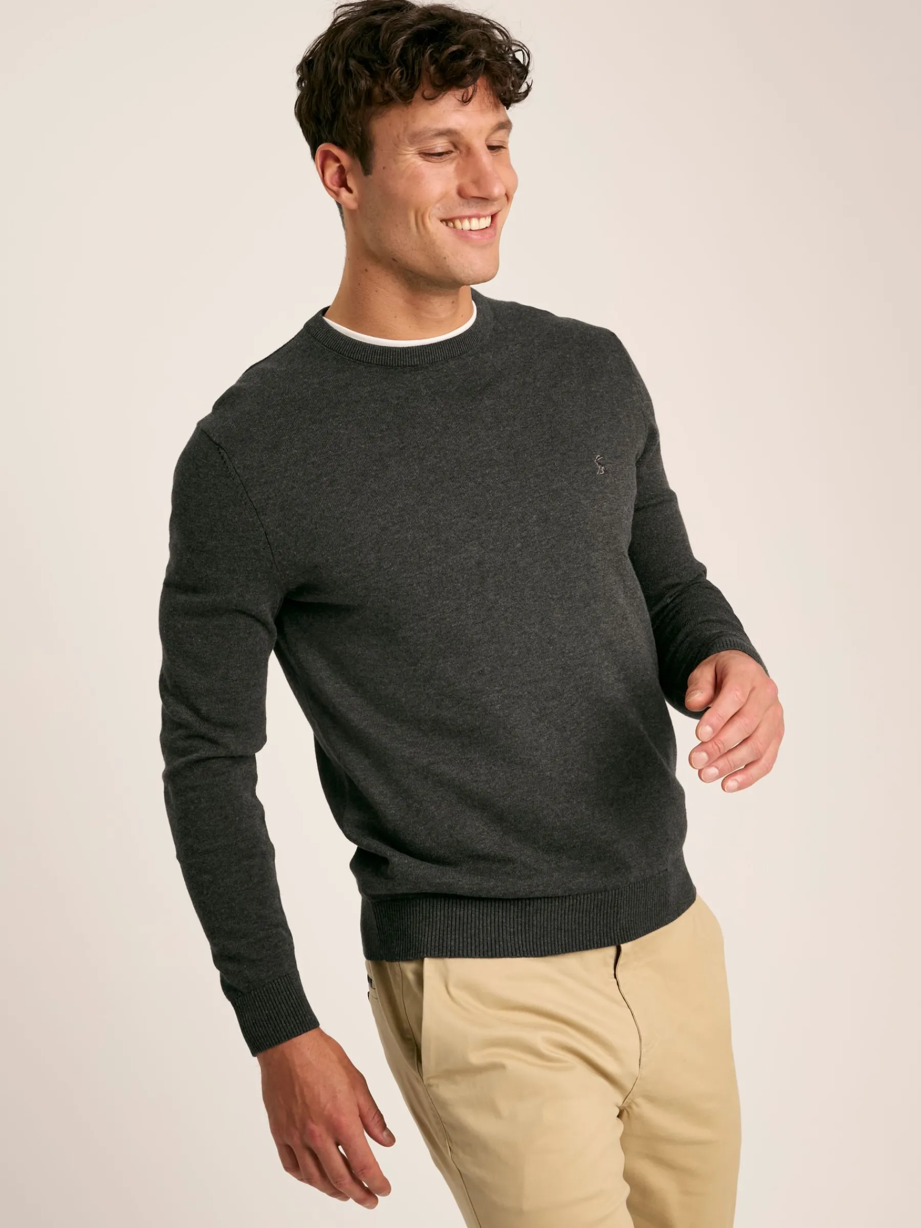 Jarvis Crew Neck Knitted Jumper<Joules Online