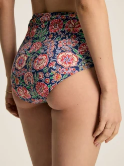 Jasmine Pink & Navy Tankini Bottoms<Joules Sale