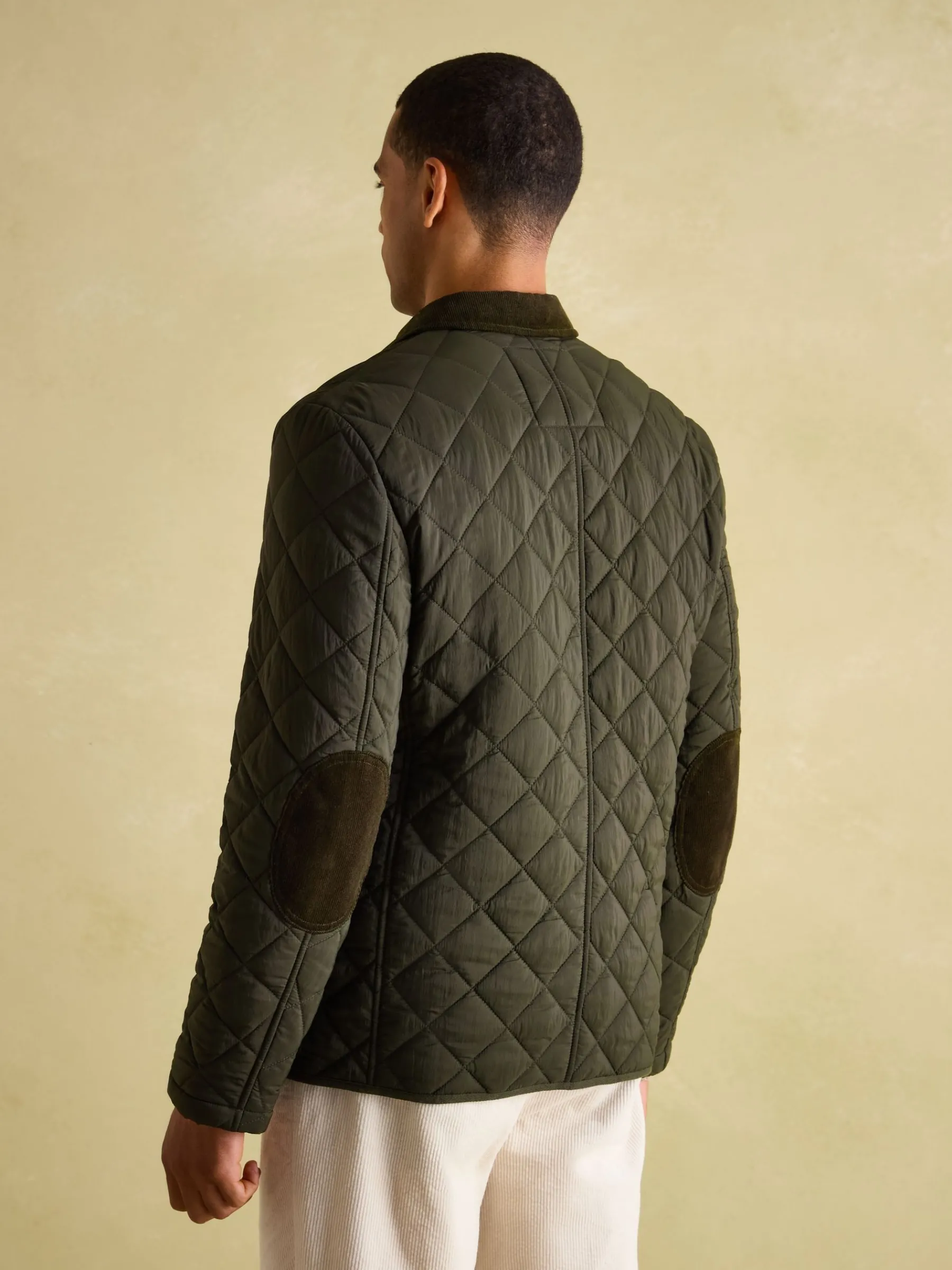 Jasper Diamond Quilted Blazer<Joules Sale