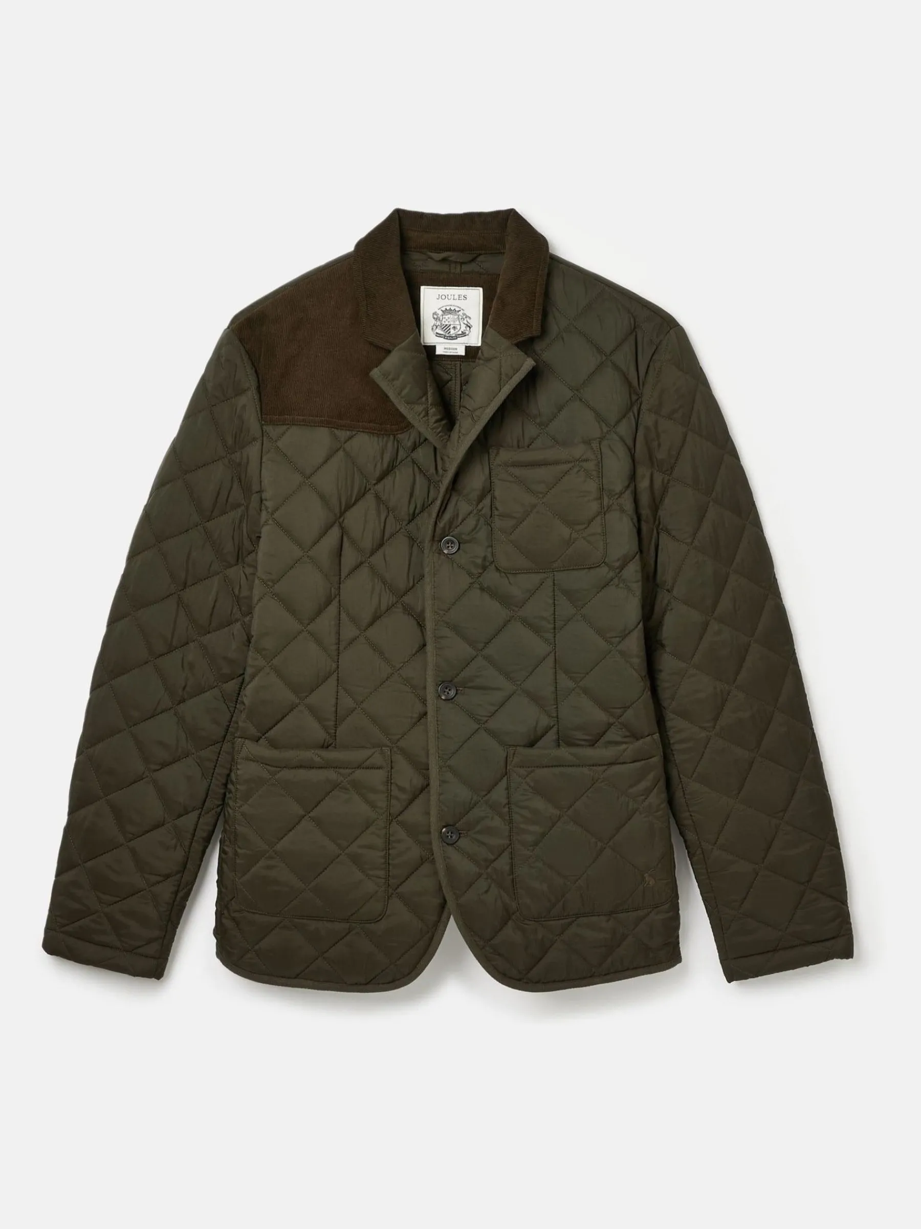 Jasper Diamond Quilted Blazer<Joules Sale