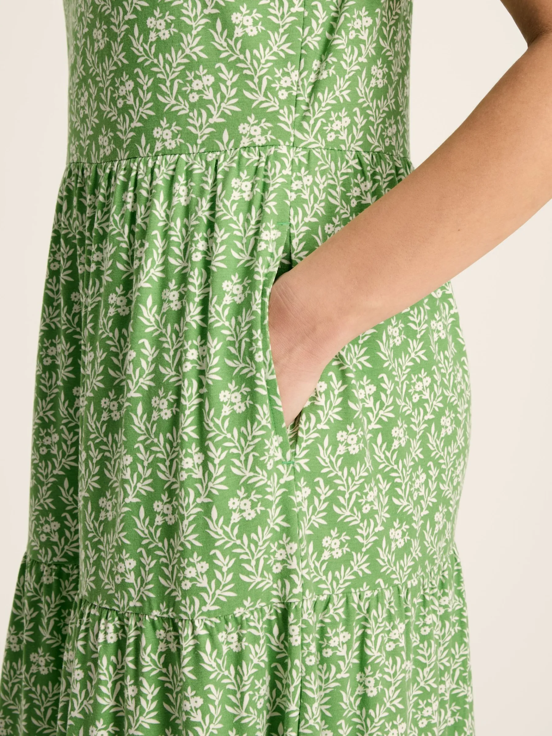 Jayne Jersey Tiered Dress<Joules New