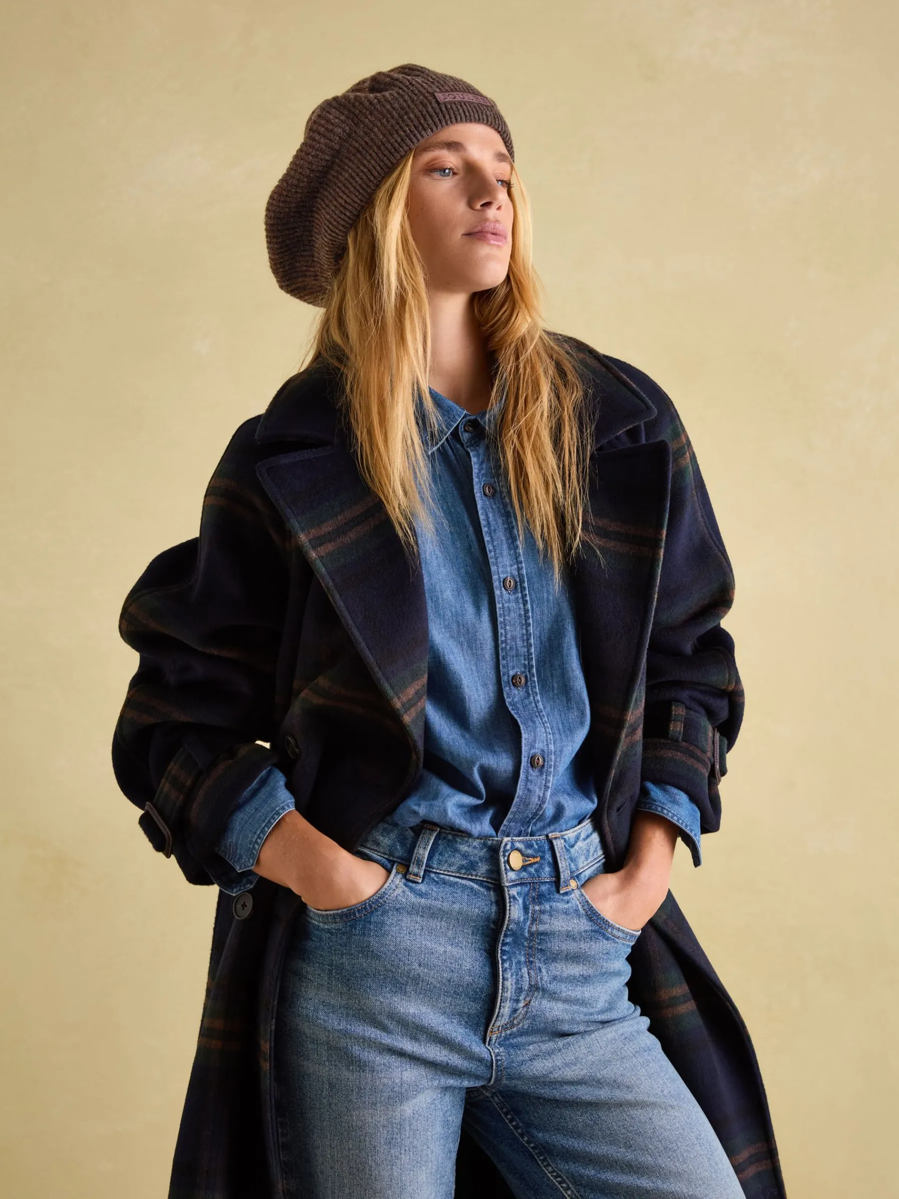 Joelle Knitted Beret<Joules Sale