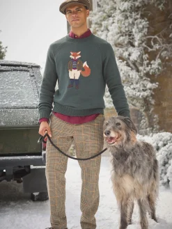 Jonty Intarsia Crew Knit Jumper<Joules Online