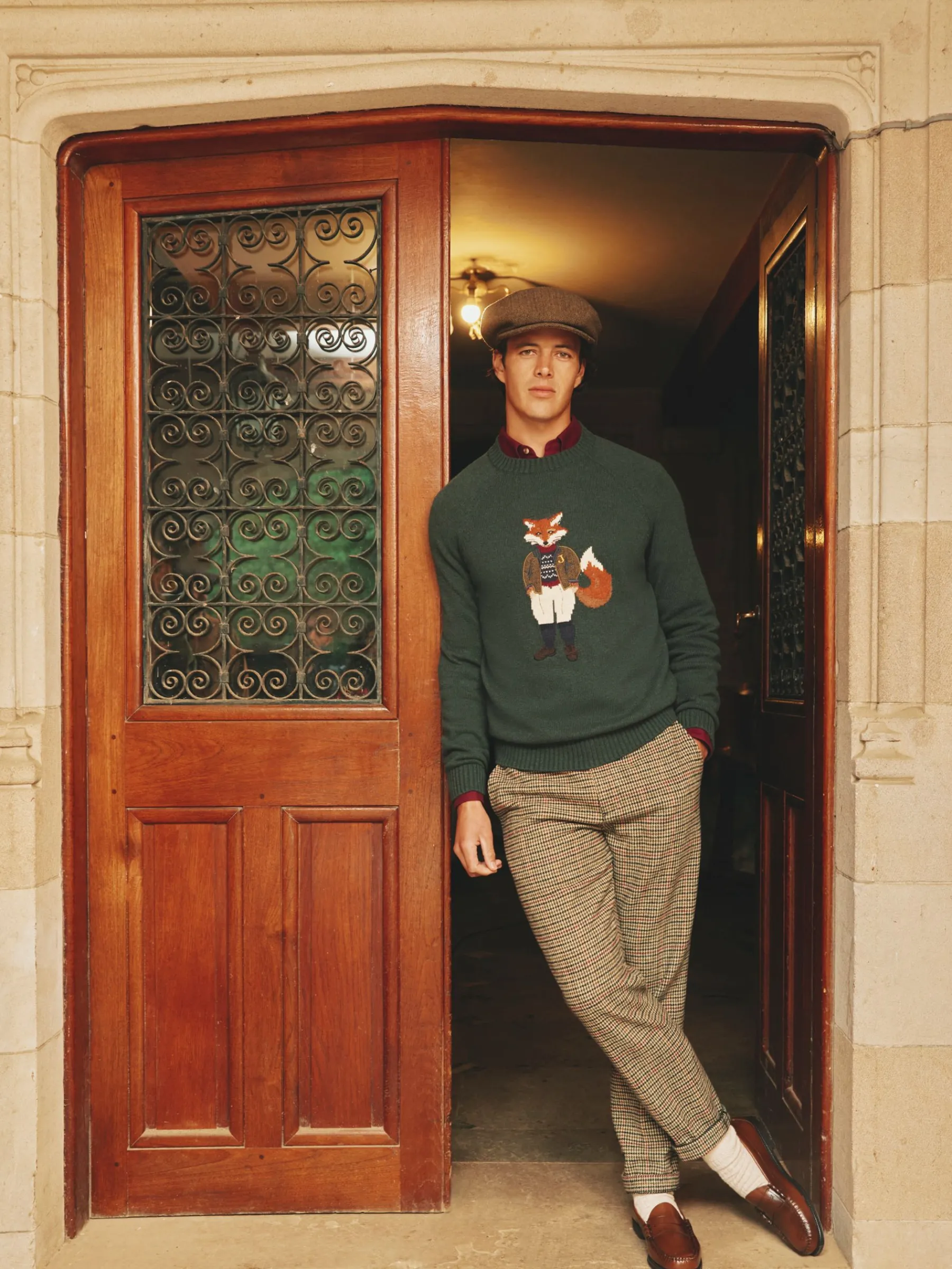 Jonty Intarsia Crew Knit Jumper<Joules Online