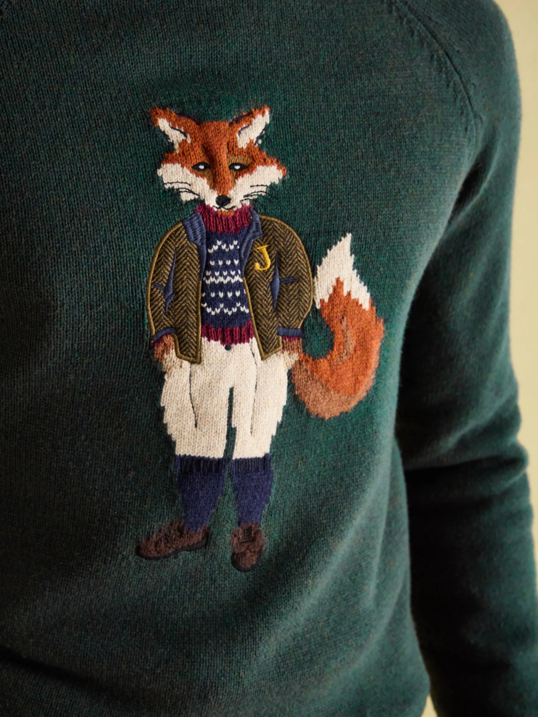 Jonty Intarsia Crew Knit Jumper<Joules Online