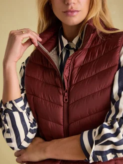 Kenley Showerproof Padded Gilet<Joules Hot
