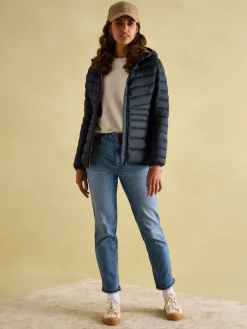 Kenley Showerproof Padded Coat with Hood<Joules New