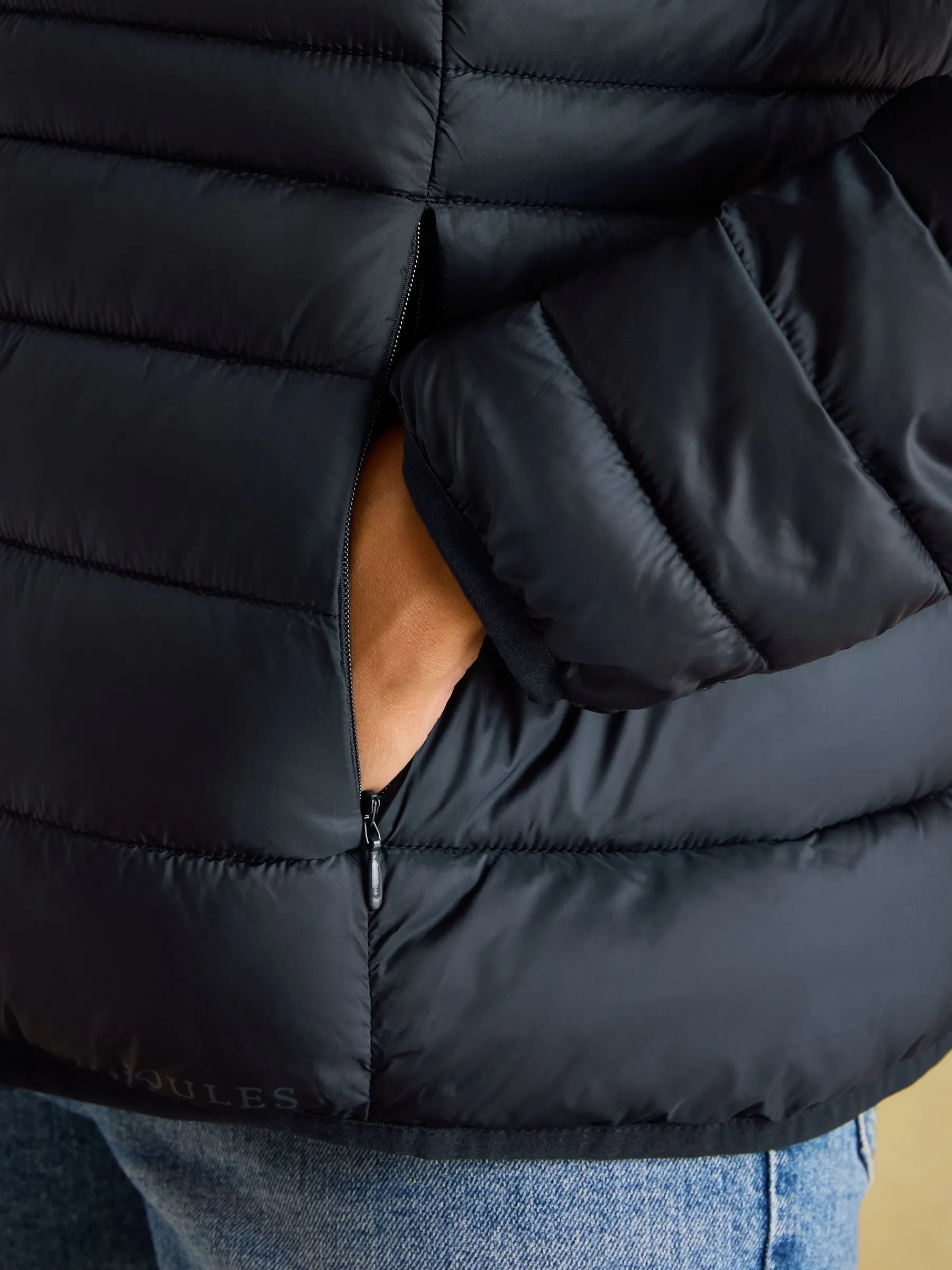 Kenley Showerproof Padded Coat with Hood<Joules New