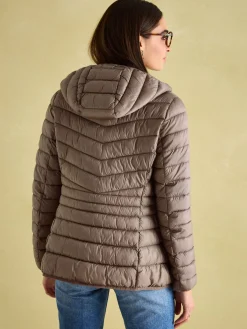Kenley Showerproof Padded Coat with Hood<Joules