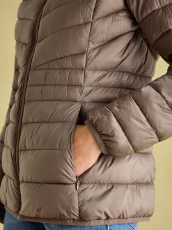Kenley Showerproof Padded Coat with Hood<Joules
