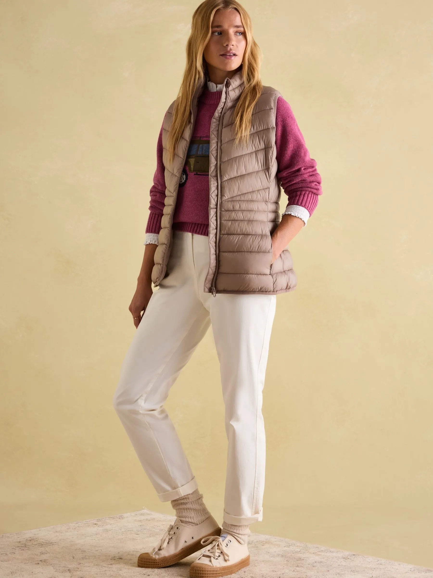 Kenley Showerproof Padded Gilet<Joules New