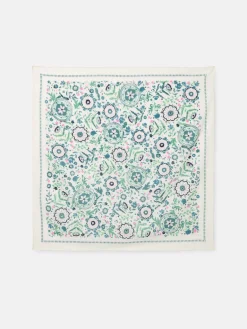 Kensington Cotton Square Scarf<Joules Online