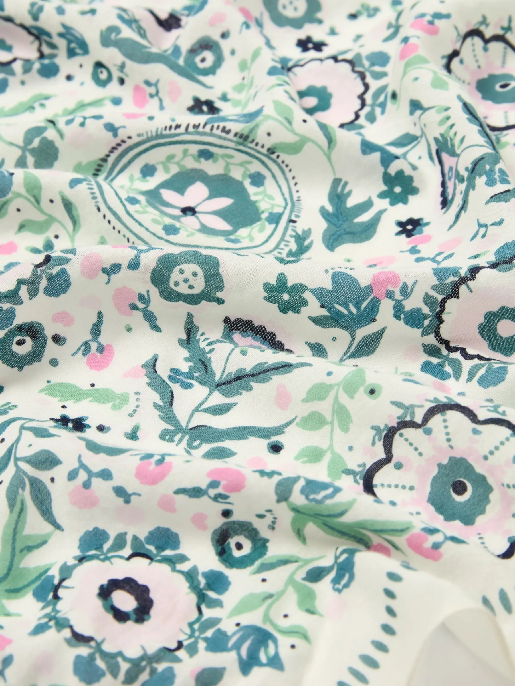 Kensington Cotton Square Scarf<Joules Online
