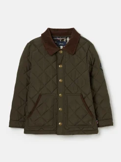 Kids' Ambrose Diamond Quilted Jacket<Joules