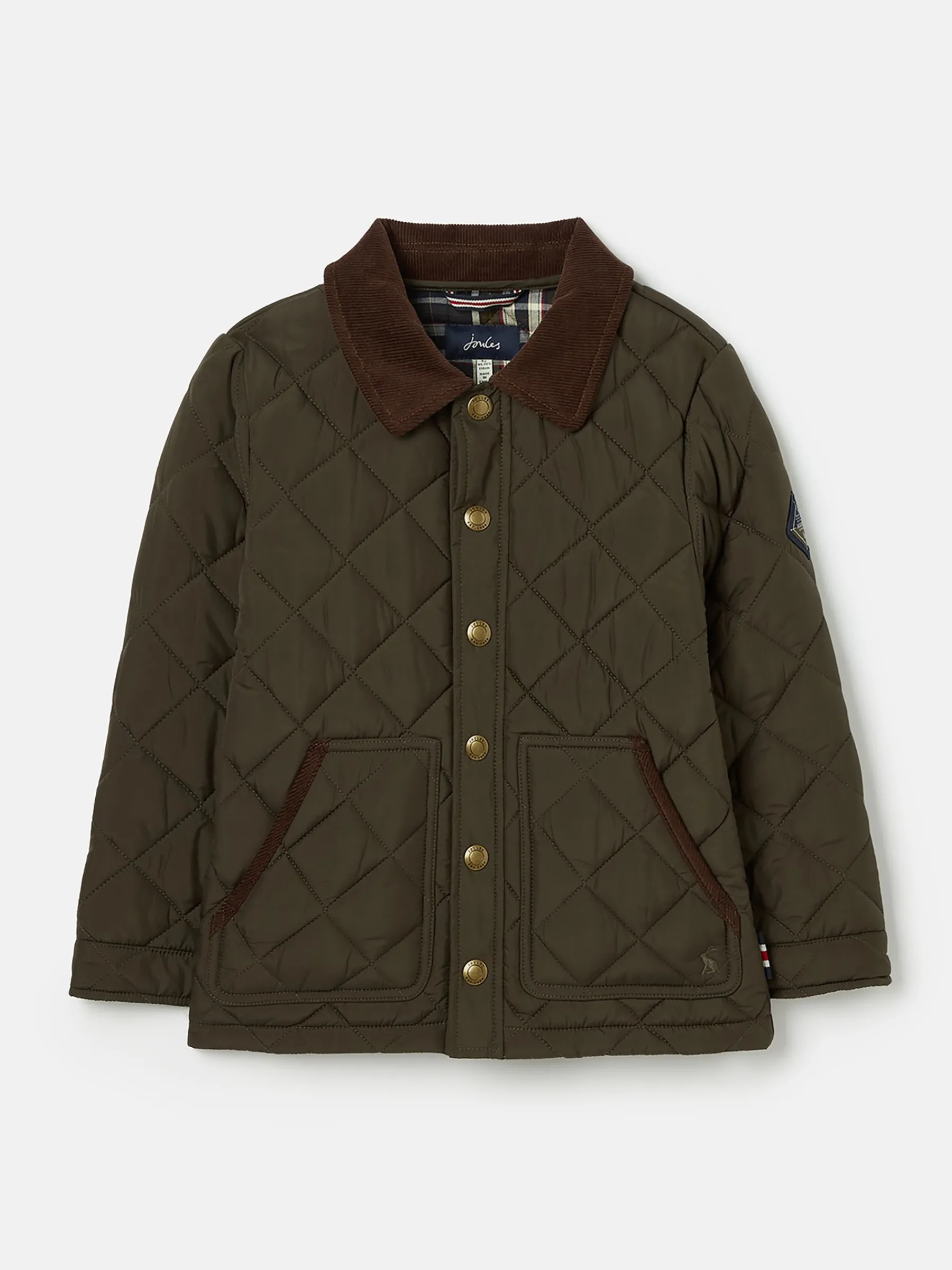 Kids' Ambrose Diamond Quilted Jacket<Joules