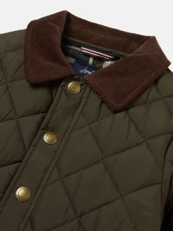 Kids' Ambrose Diamond Quilted Jacket<Joules