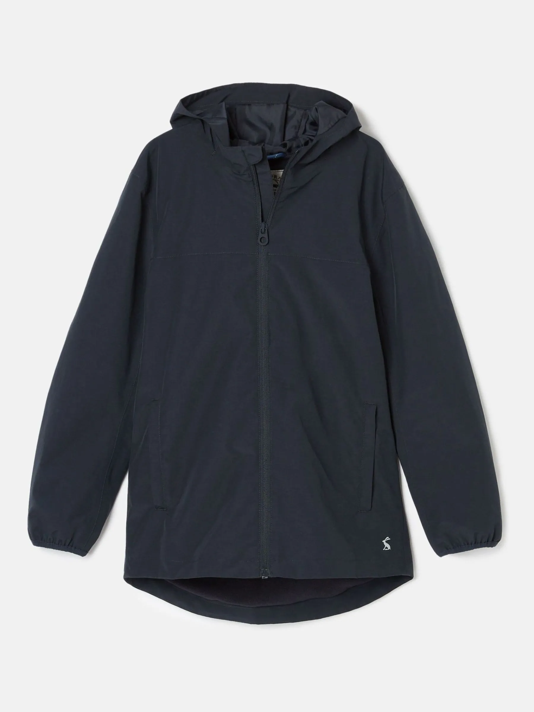 Kids' Ayston Navy Blue Waterproof Fleece Lined Raincoat<Joules Discount