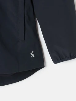 Kids' Ayston Navy Blue Waterproof Fleece Lined Raincoat<Joules Discount