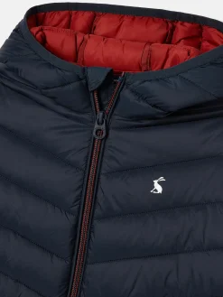 Kids' Cairn Navy Blue Showerproof Padded Jacket<Joules Best