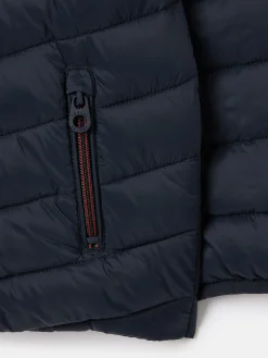 Kids' Cairn Navy Blue Showerproof Padded Jacket<Joules Best