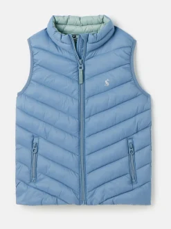 Kids' Crofton Showerproof Quilted Gilet<Joules Sale
