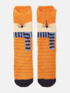 Kids' Fluffy Character Socks<Joules