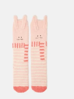 Kids' Fluffy Character Socks<Joules Best