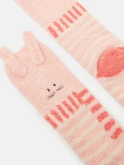 Kids' Fluffy Character Socks<Joules Best