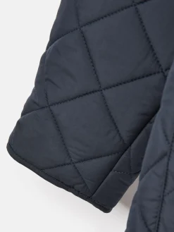 Kids' Mayberry Navy Blue Quilted Jacket<Joules