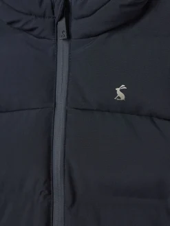 Kids' Padwell Navy Blue Waterproof Padded Coat<Joules Sale
