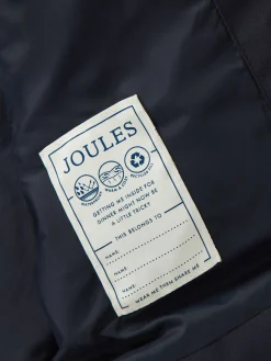 Kids' Padwell Navy Blue Waterproof Padded Coat<Joules Sale