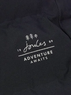 Kids' Padwell Navy Blue Waterproof Padded Coat with Hood<Joules Hot