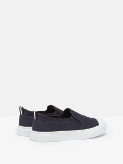 Kids' Peasy Slip On Plimsolls<Joules Outlet