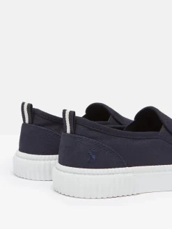Kids' Peasy Slip On Plimsolls<Joules Outlet