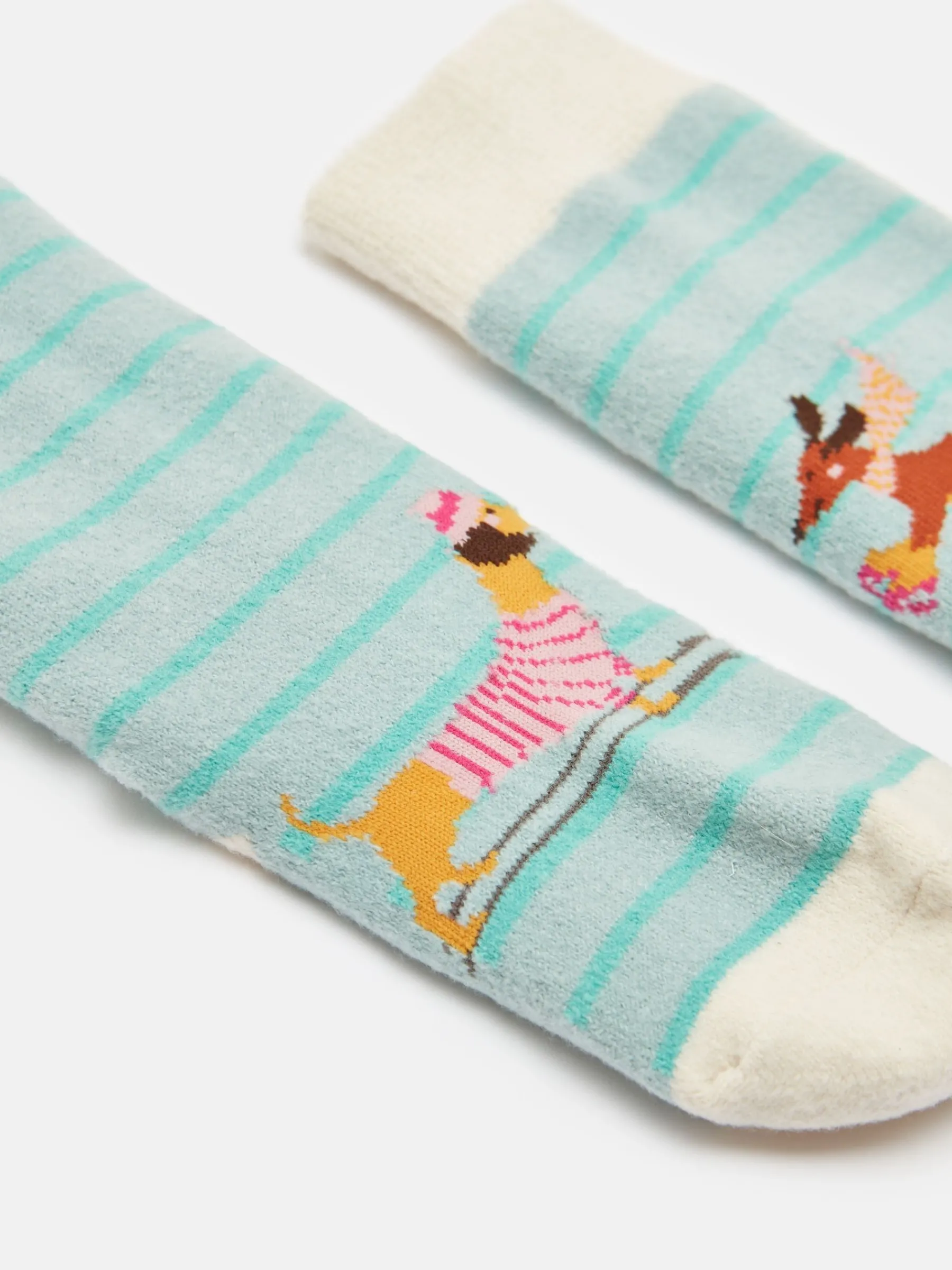 Kids' Runaround Grippy Socks<Joules Hot