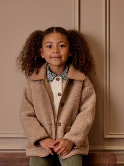 Kids' Sadie Borg Fleece Jacket<Joules New