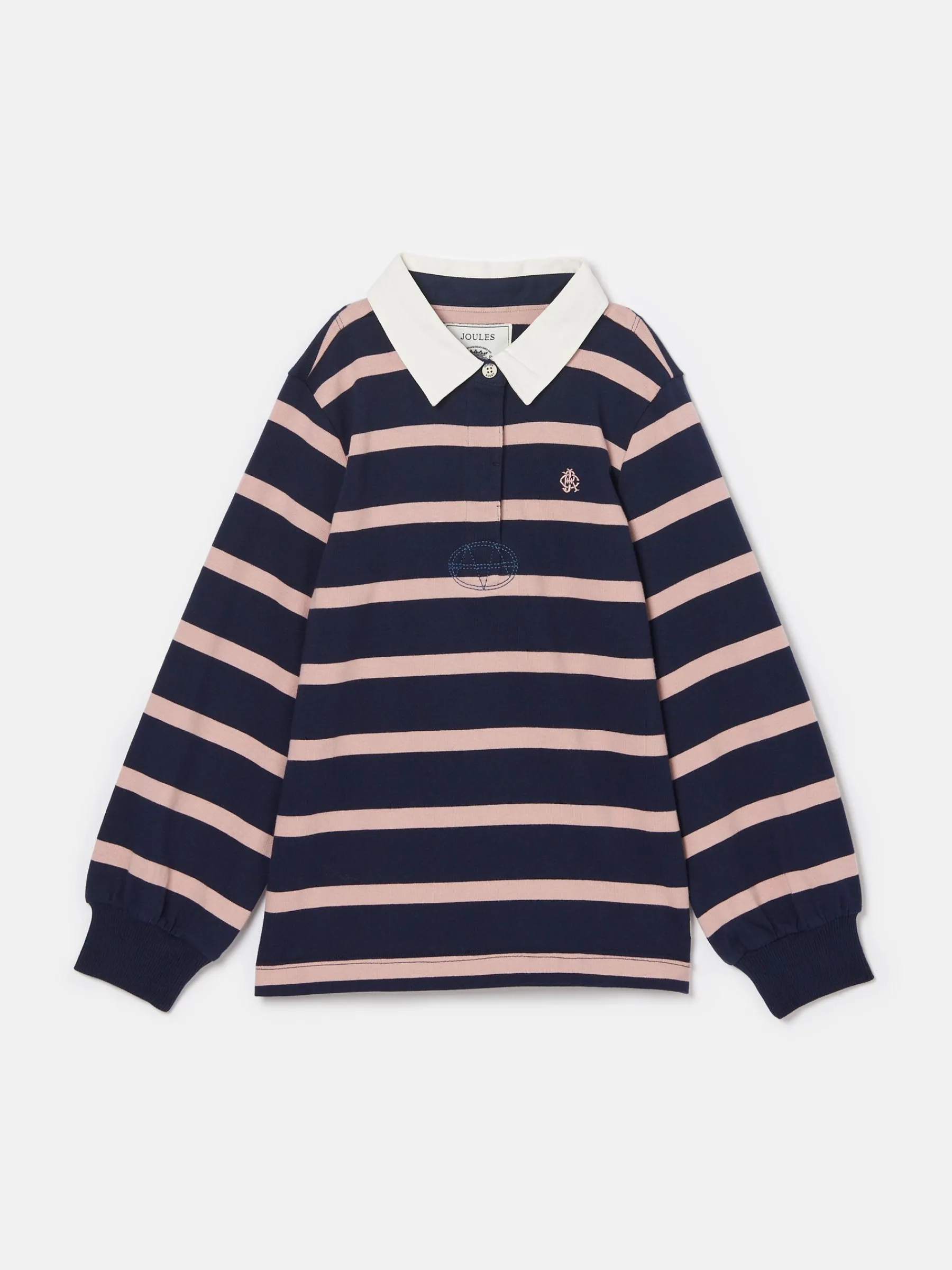 Kids' Sammie Stripe Rugby Top<Joules Outlet