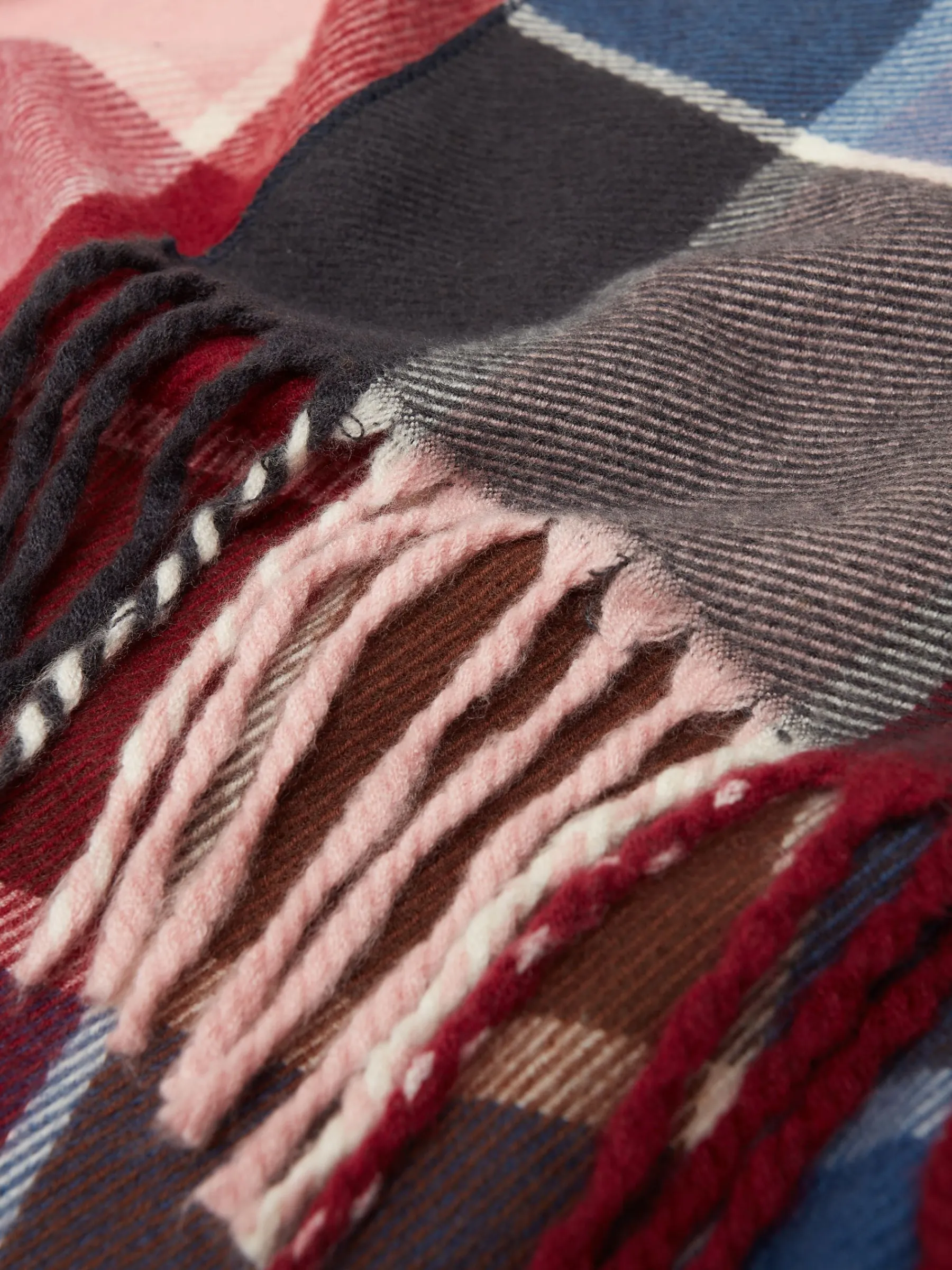 Langtree Berry & Navy Scarf<Joules Sale