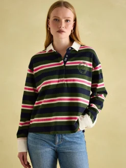 Lara Boxy Fit Rugby Shirt<Joules Outlet