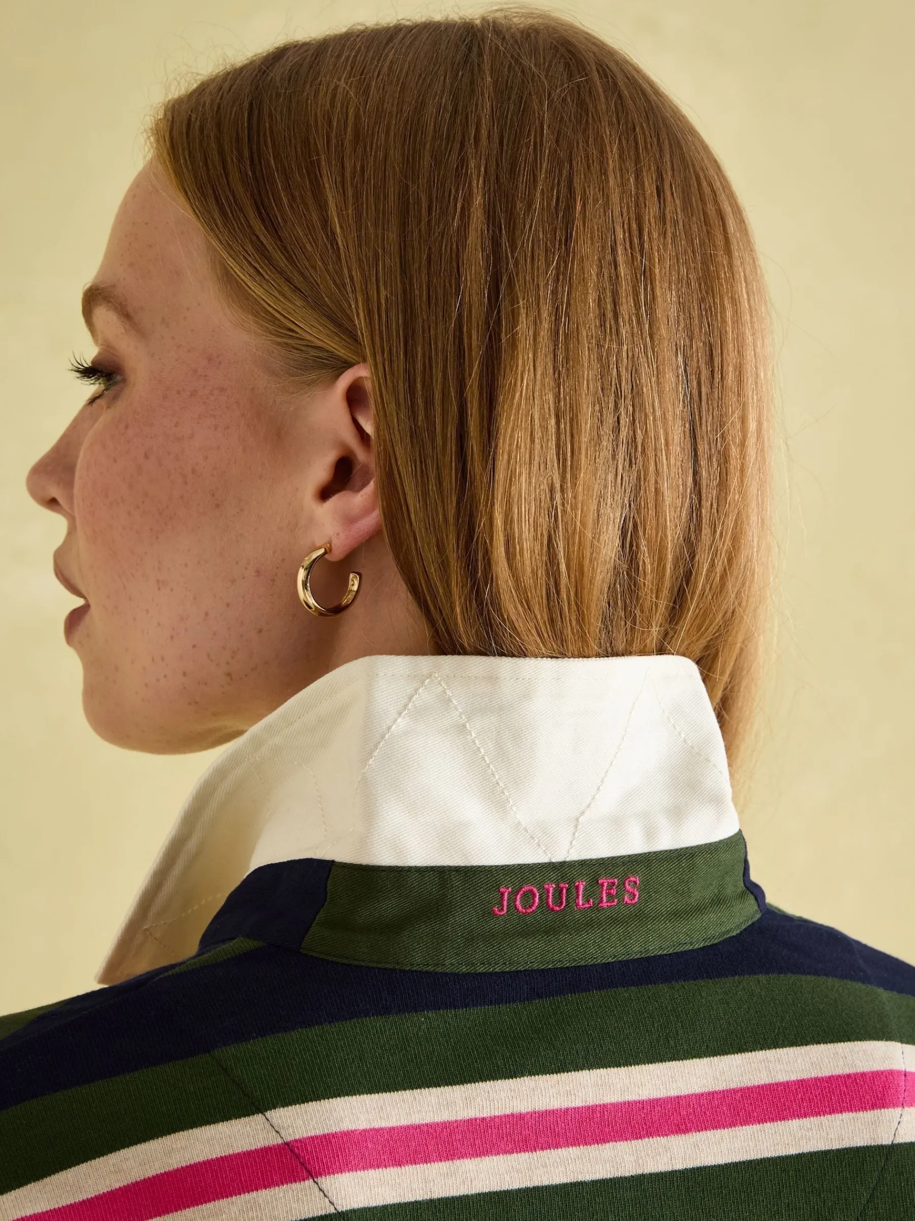 Lara Boxy Fit Rugby Shirt<Joules Outlet